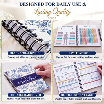 75 Soft Challenge Journal For Women