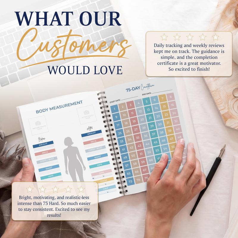 75 Soft Challenge Journal For Women