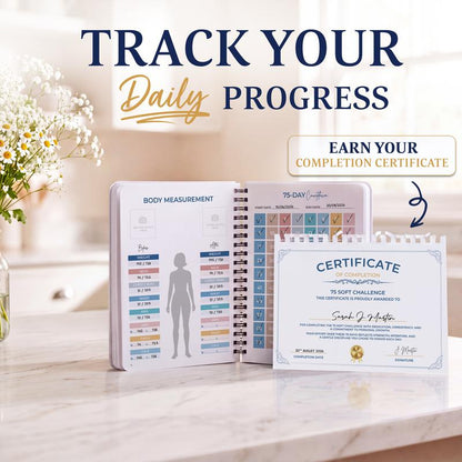 75 Soft Challenge Journal For Women
