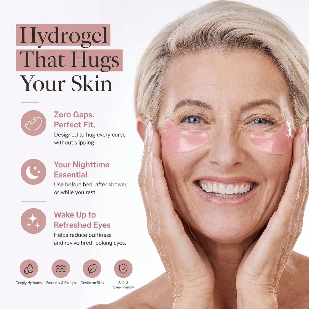 PDRN Pink Caffeine Collagen Eye Patch