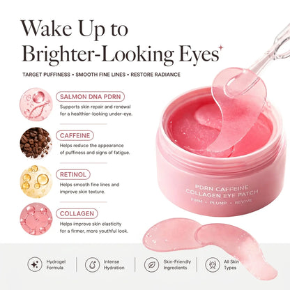 PDRN Pink Caffeine Collagen Eye Patch